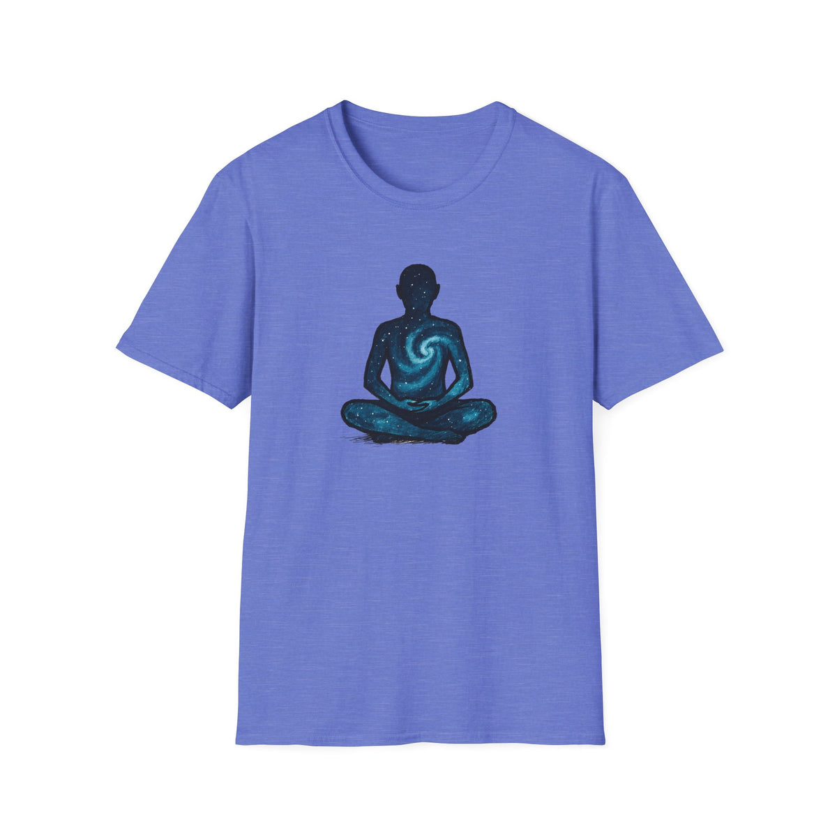 Galaxy Meditation Silhouette T-Shirt
