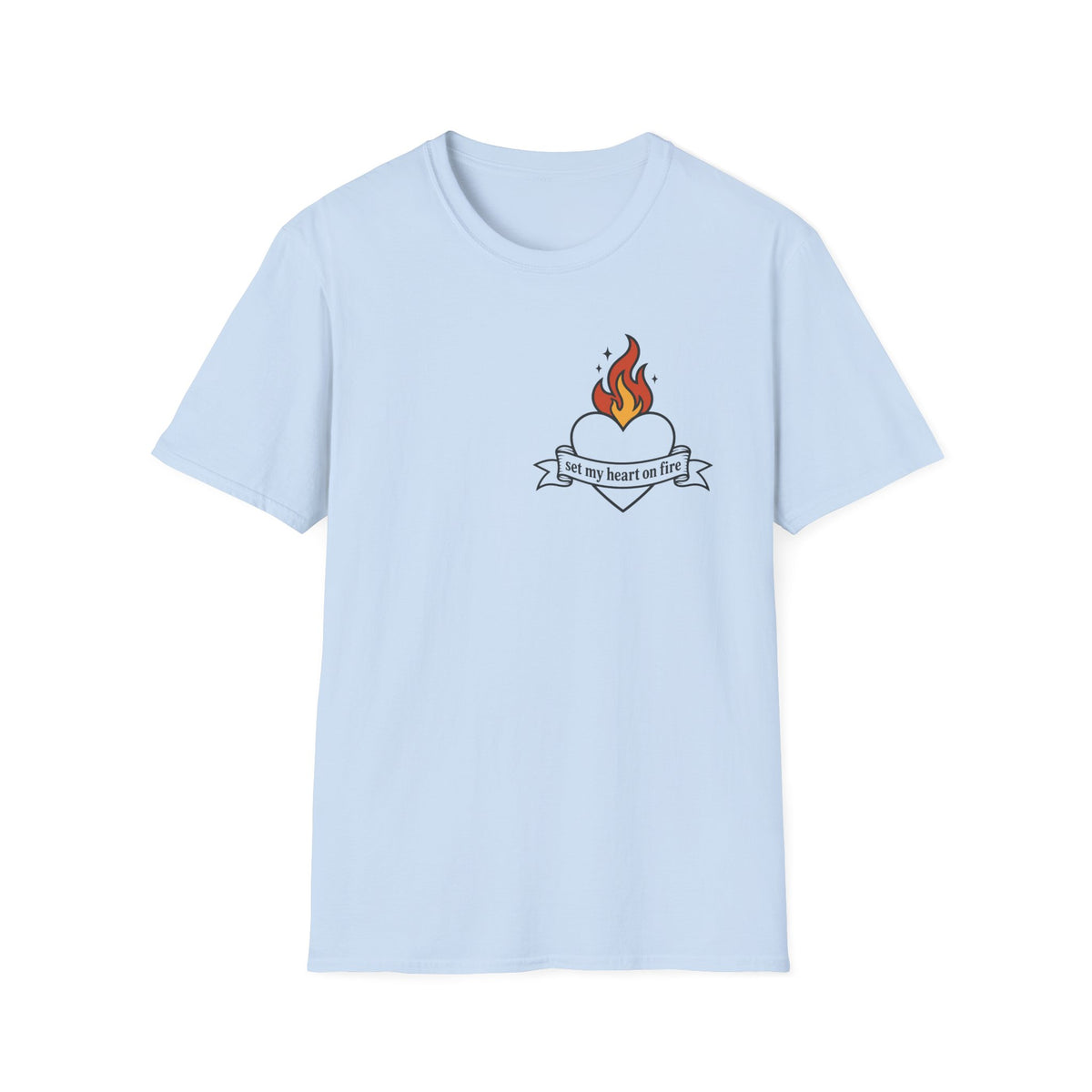 Heart on fire T-Shirt
