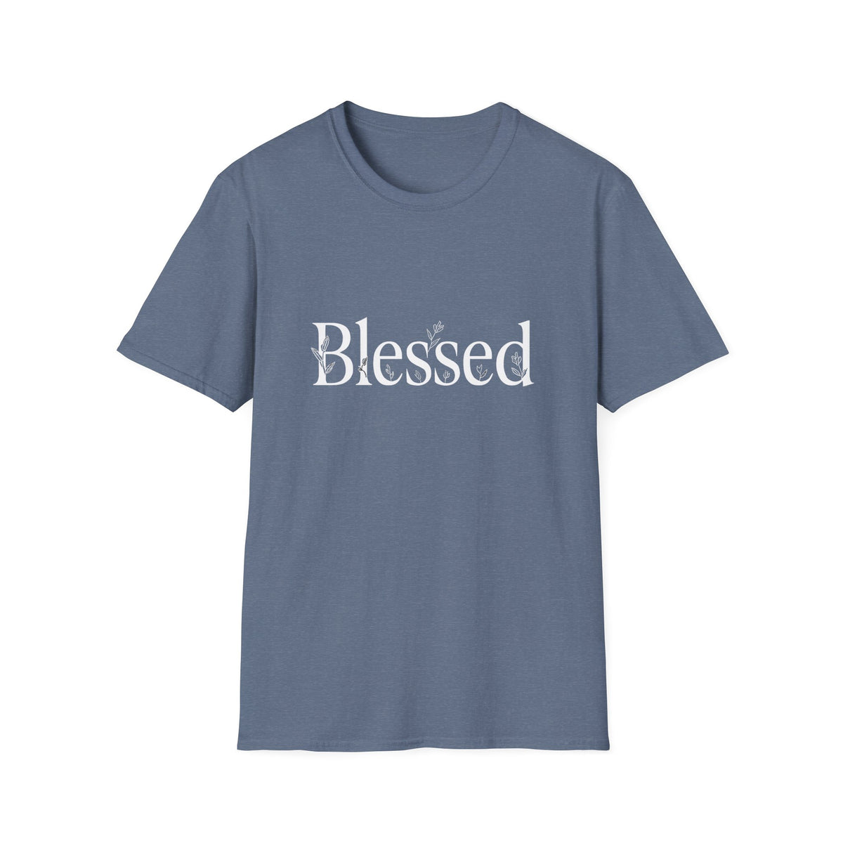 Blessed Floral Logo T-Shirt