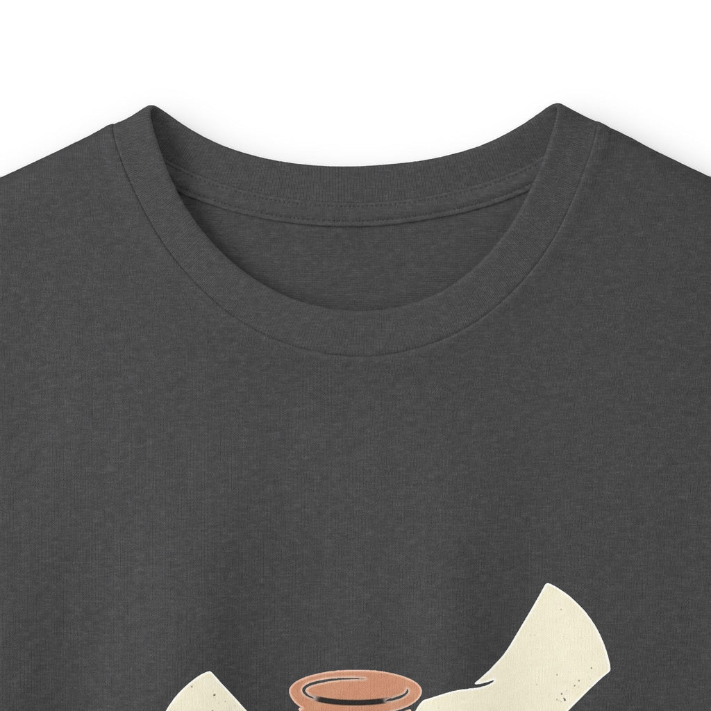 Be Still pottery hands illustration Long Sleeve Tee | Psalm 46:10 scripture apparel