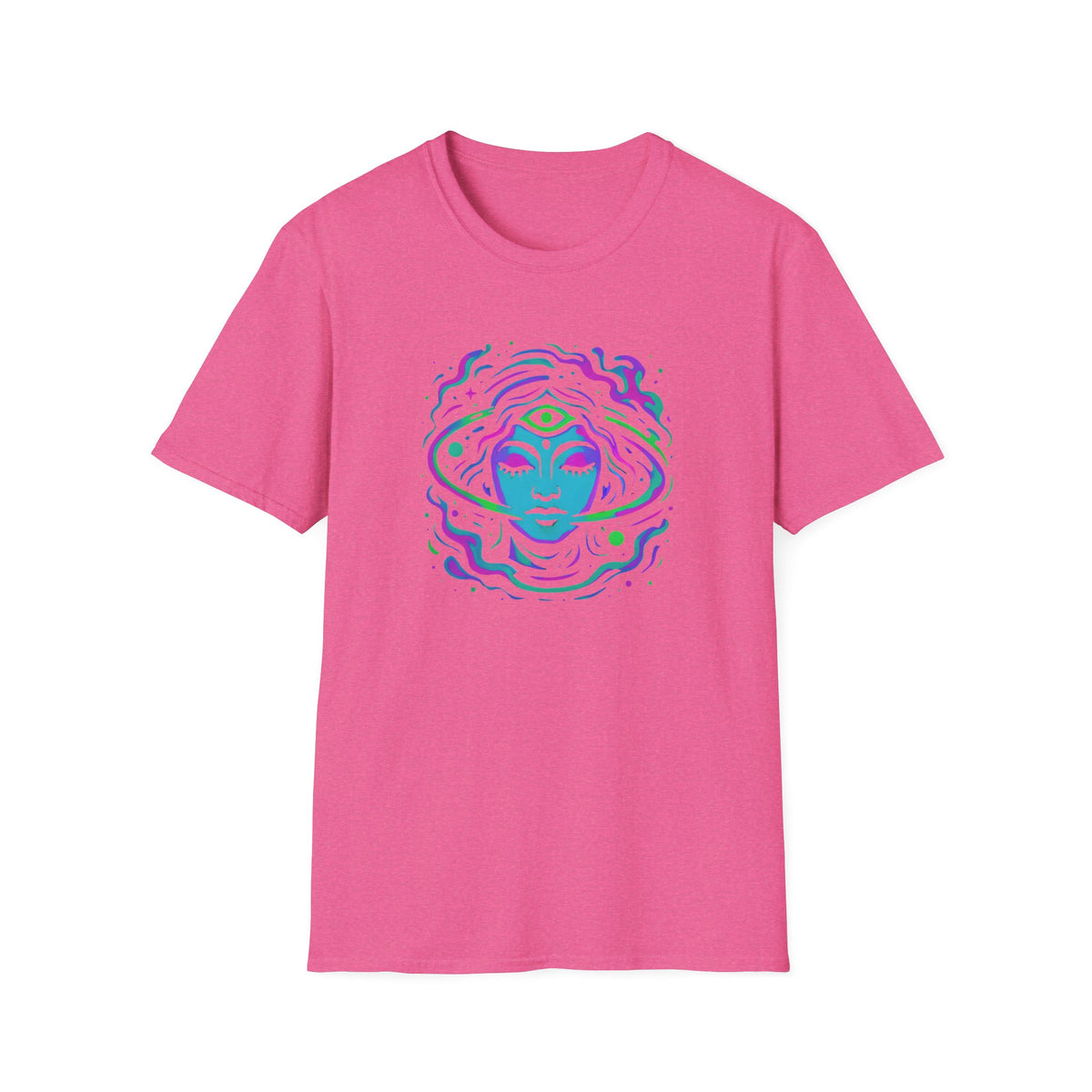 Psychedelic third-eye portrait T-Shirt