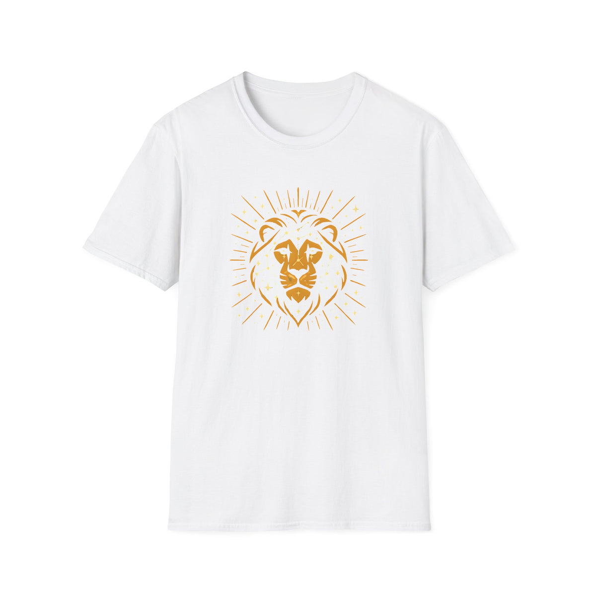 Golden Lion Constellation T-Shirt