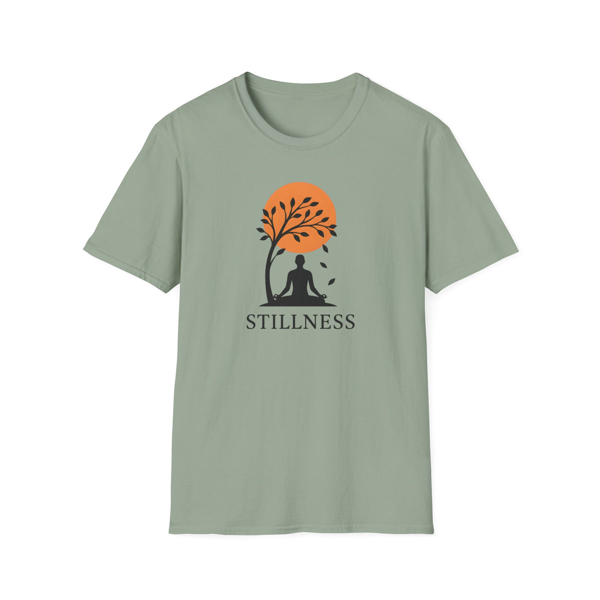 Stillness Meditation Silhouette T-Shirt