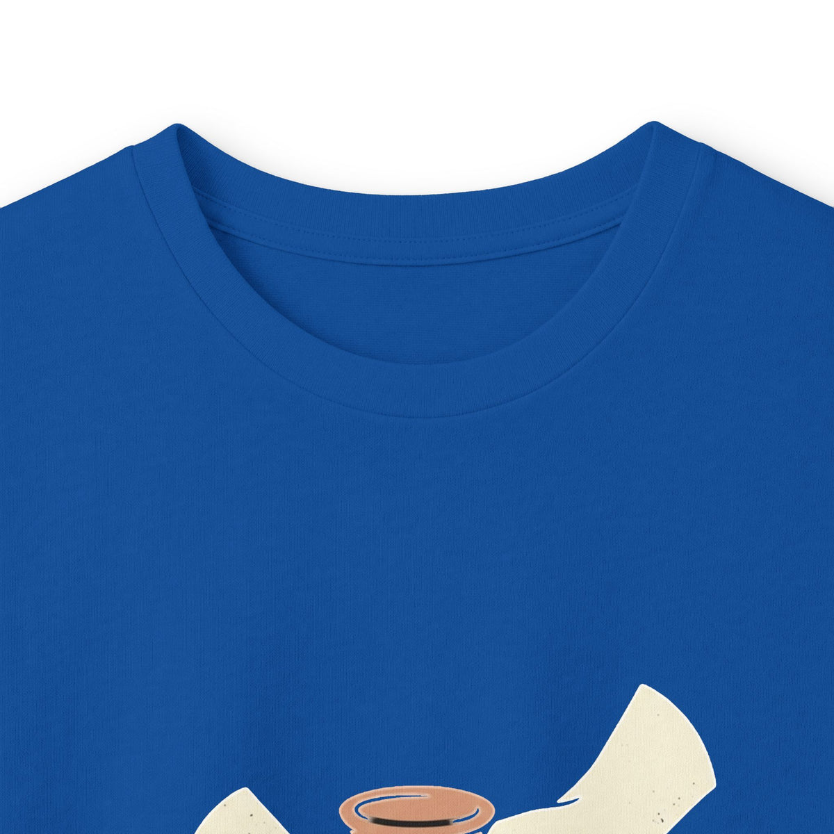 Be Still pottery hands illustration Long Sleeve Tee | Psalm 46:10 scripture apparel