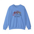 Love and Fidelity Crewneck Sweatshirt – EST. 2026 Heartbeat Design