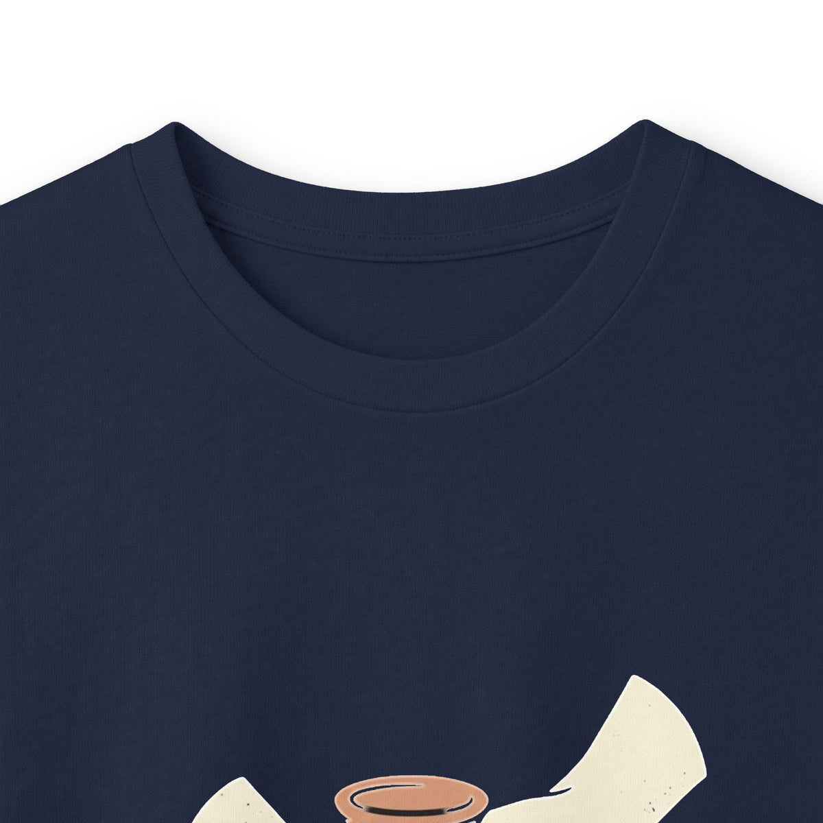 Be Still pottery hands illustration Long Sleeve Tee | Psalm 46:10 scripture apparel