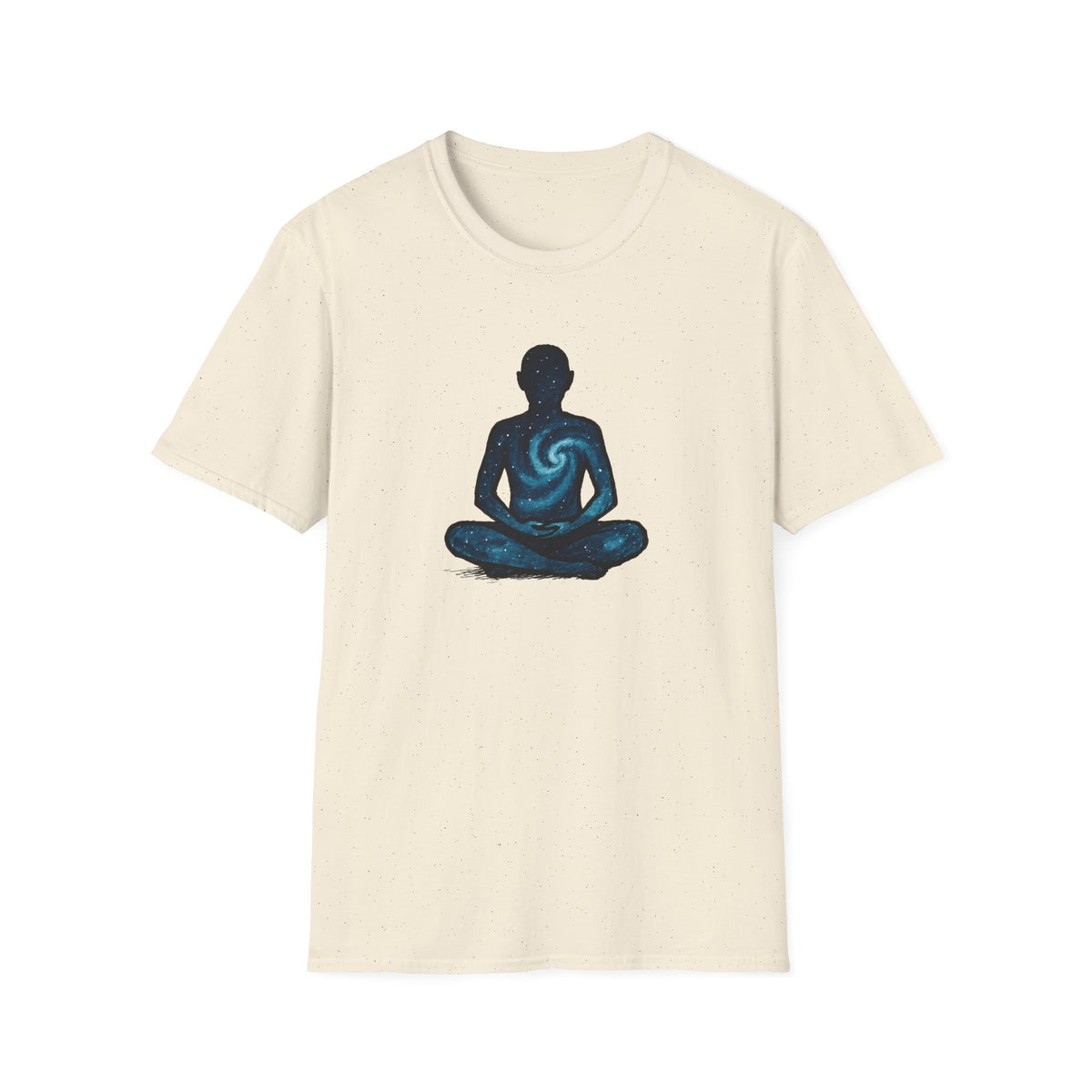 Galaxy Meditation Silhouette T-Shirt