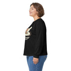 Be Still pottery hands illustration Long Sleeve Tee | Psalm 46:10 scripture apparel