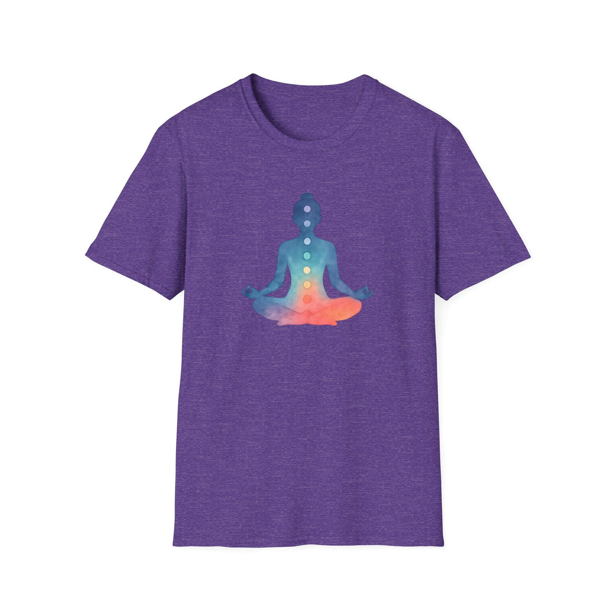 Chakra Meditation Silhouette T-Shirt