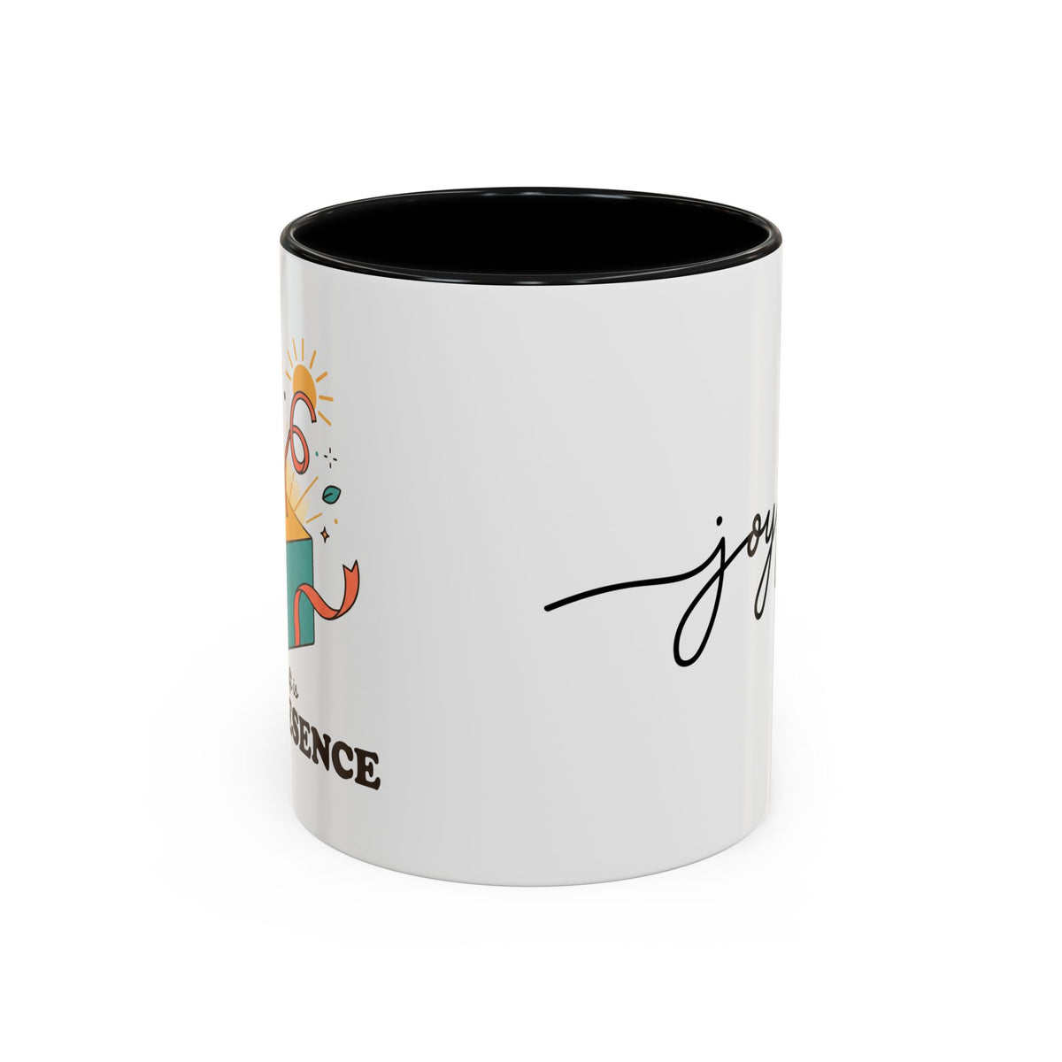 Joyful Coffee Mug — Joyful Script Accent Ceramic Mug