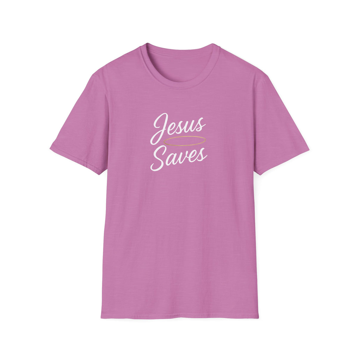 Jesus Saves Halo T-Shirt