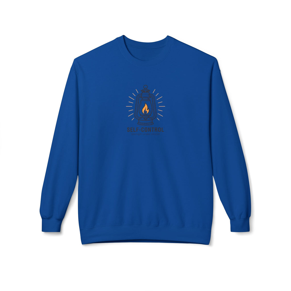 Self-Control Lantern sweatshirt | Crewneck Pullover, Minimal Illustration