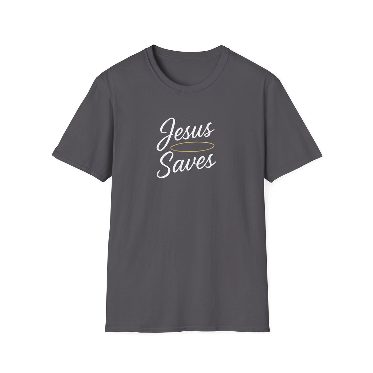 Jesus Saves Halo T-Shirt