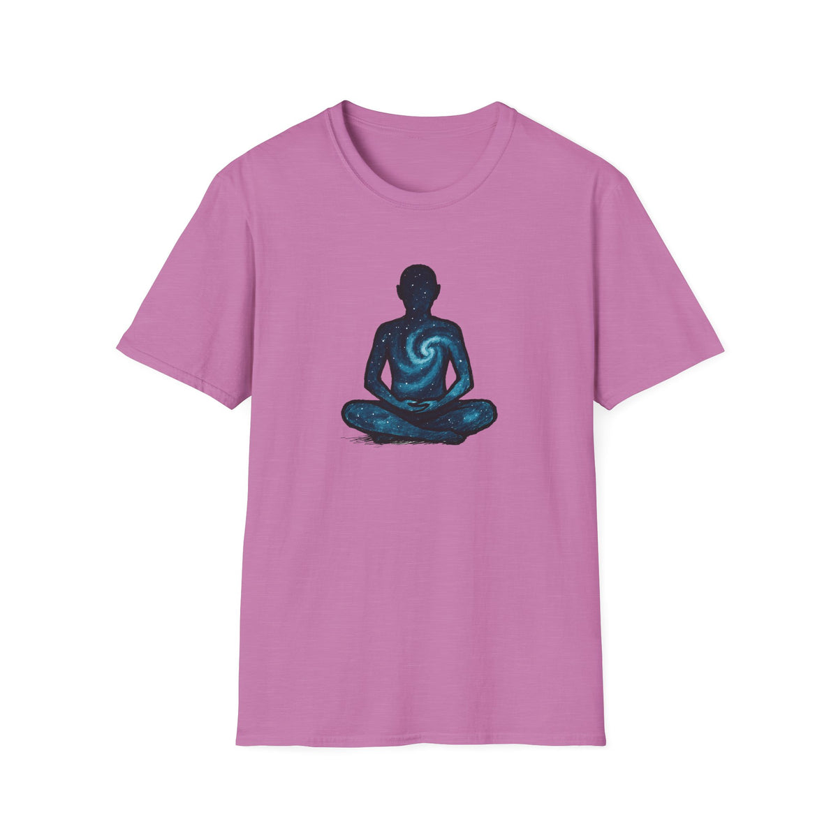 Galaxy Meditation Silhouette T-Shirt