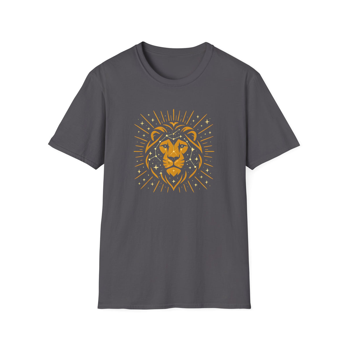 Golden Lion Constellation T-Shirt
