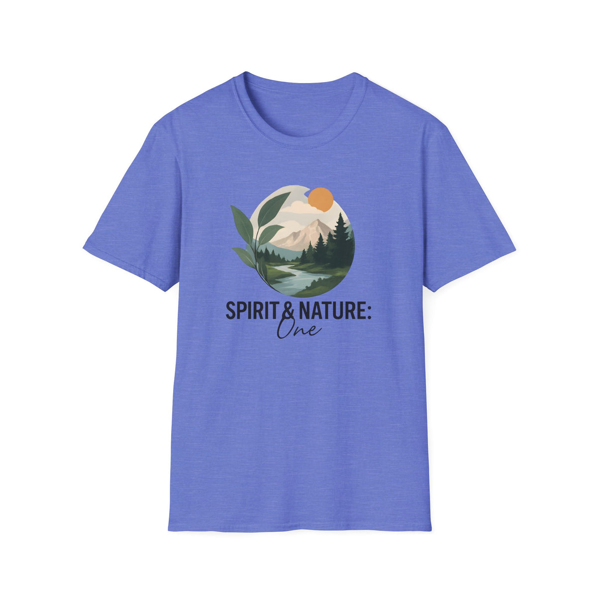 Mountain River Landscape T-Shirt