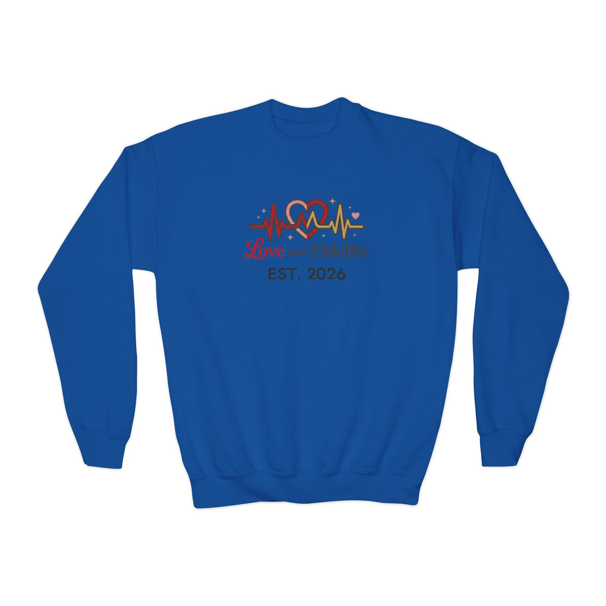 Youth Crewneck Sweatshirt - Love and Fidelity