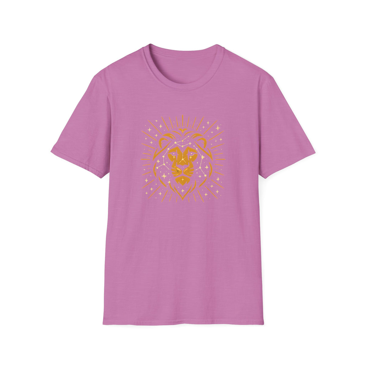 Golden Lion Constellation T-Shirt