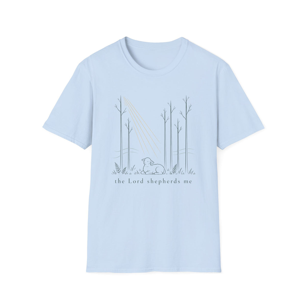 The Lord Shepherds Me minimal T-Shirt