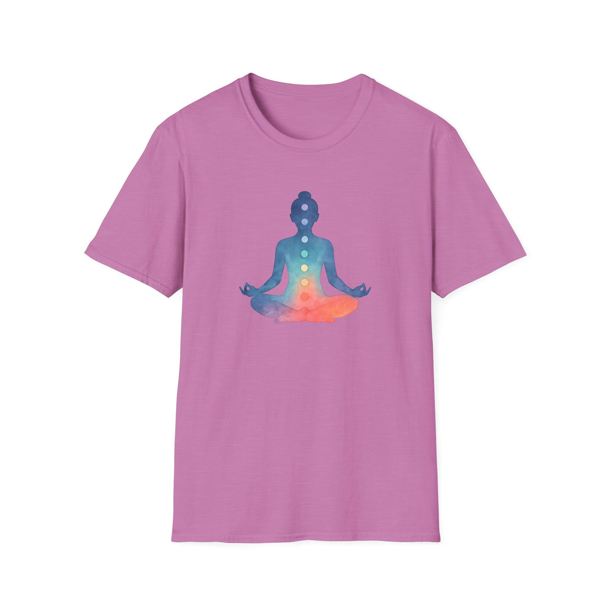 Chakra Meditation Silhouette T-Shirt