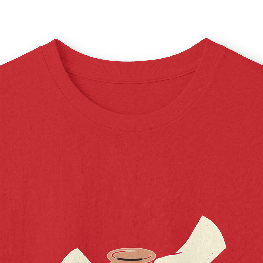 Be Still pottery hands illustration Long Sleeve Tee | Psalm 46:10 scripture apparel