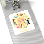 Gifts of the Holy Spirit Kiss-Cut Sticker — Christian Faith Symbols